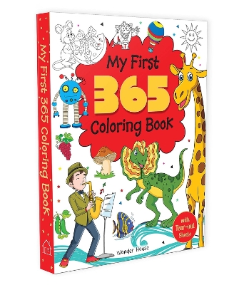 Book cover for My First 365 Coloring Book