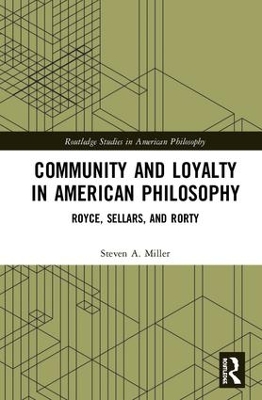 Book cover for Community and Loyalty in American Philosophy