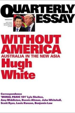 Cover of Quarterly Essay 68 Without America