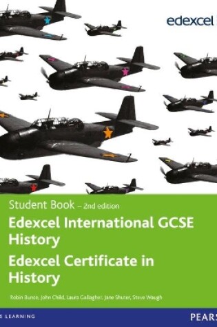 Cover of Edexcel International GCSE History Student Book second edition