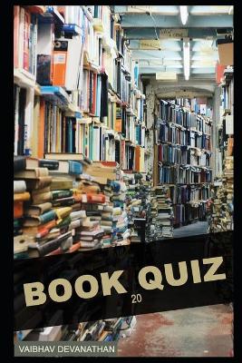 Book cover for Book Quiz - 20
