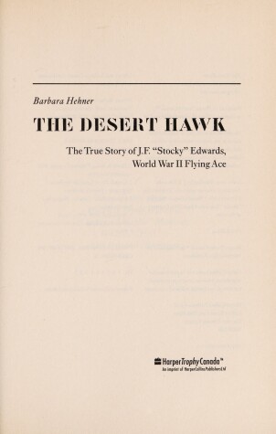 Book cover for Desert Hawk