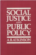 Book cover for A Social Justice & Public Policy