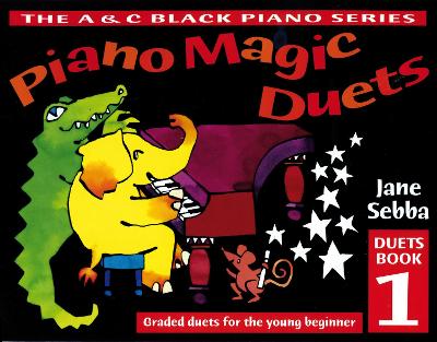 Book cover for Piano Magic Duets Book 1
