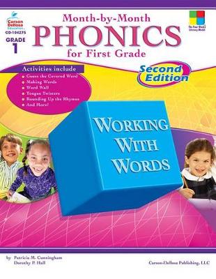 Book cover for Month-By-Month Phonics for First Grade