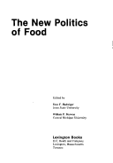 Book cover for New Politics of Food