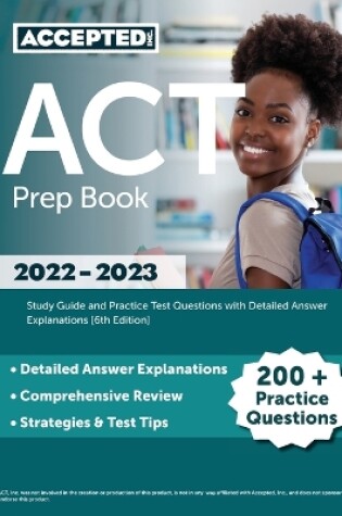Cover of ACT Prep Book 2022-2023