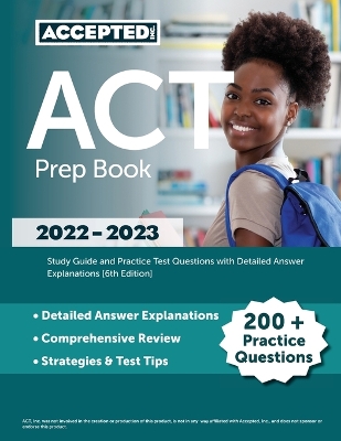 Book cover for ACT Prep Book 2022-2023