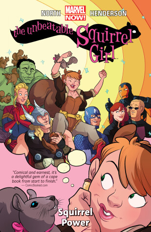 Book cover for Unbeatable Squirrel Girl, The Volume 1: Squirrel Power