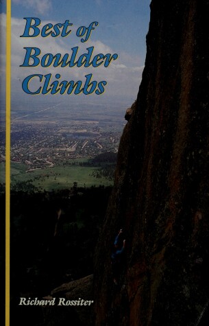 Book cover for The Best of Boulder Climbs