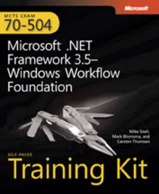Book cover for MCTS Self-paced Training Kit (exam 70-504)