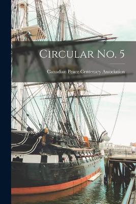 Cover of Circular No. 5 [microform]