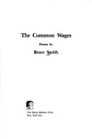Cover of The Common Wages