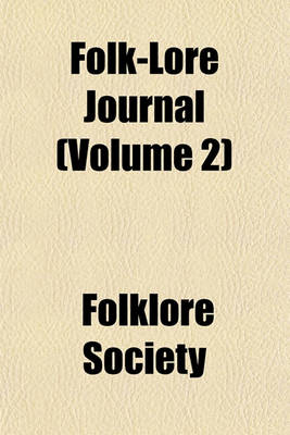 Book cover for Folk-Lore Journal (Volume 2)