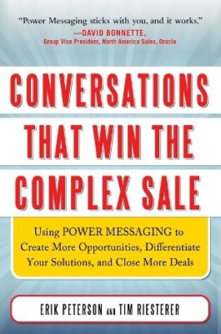 Cover of Conversations That Win the Complex Sale (PB)