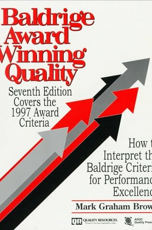 Cover of Baldrige Award Winning Quality