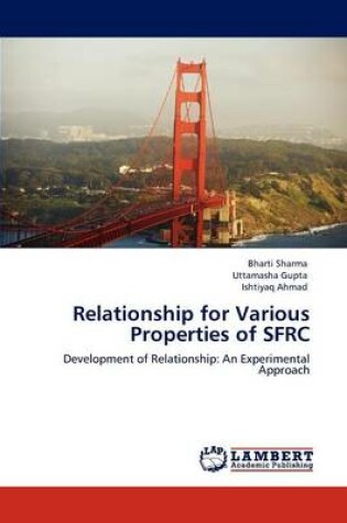 Cover of Relationship for Various Properties of SFRC