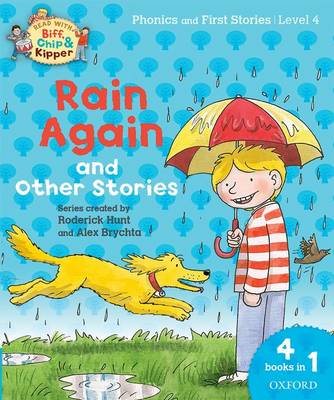 Book cover for Level 4 Phonics and First Stories: Rain Again and Other Stories