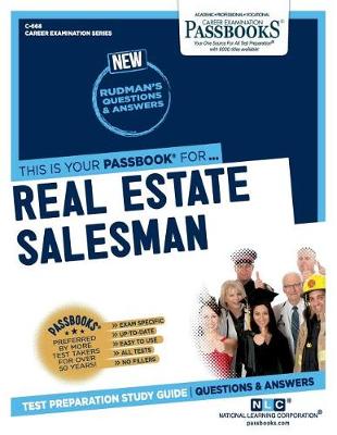 Book cover for Real Estate Salesman (C-668)