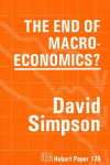 Book cover for The End of Macroeconomics