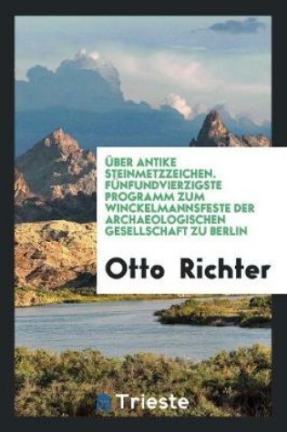 Cover of UEber Antike Steinmetzzeichen