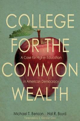 Book cover for College for the Commonwealth