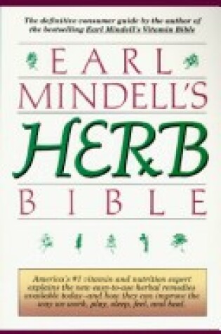 Cover of Earl Mindell's Herb Bible