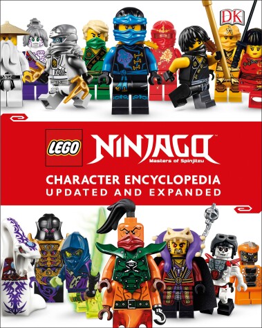 Book cover for LEGO NINJAGO Character Encyclopedia, Updated Edition (Library Edition)