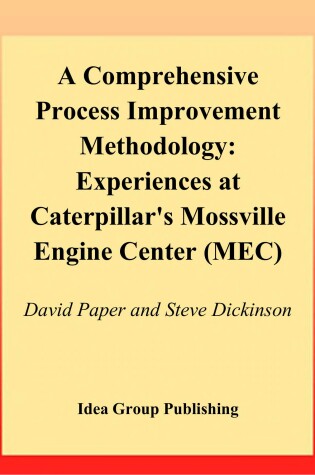 Cover of A Comprehensive Process Improvement Methodology