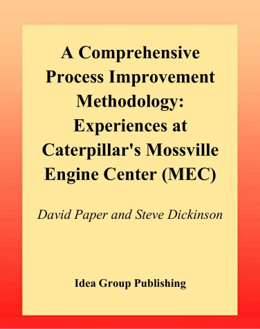 Book cover for A Comprehensive Process Improvement Methodology