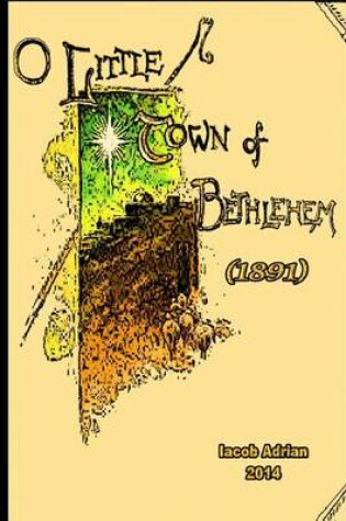 Cover of O little town of Bethlehem (1891)