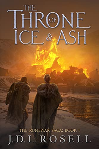 Book cover for The Throne of Ice and Ash