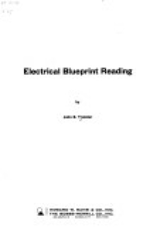 Cover of Electrical Blueprint Reading