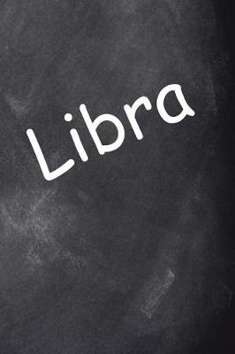 Cover of Libra Zodiac Horoscope Journal Chalkboard