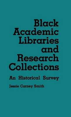 Book cover for Black Academic Libraries and Research Collections