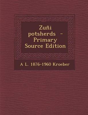 Book cover for Zuni Potsherds