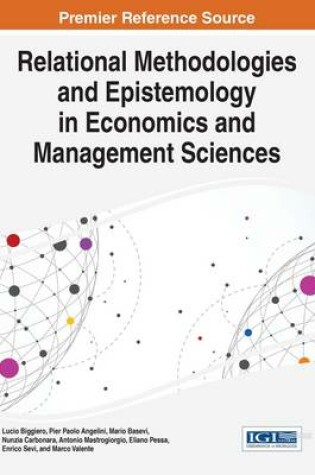 Cover of Relational Methodologies and Epistemology in Economics and Management Sciences