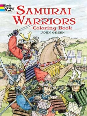 Book cover for Samurai Warriors: Coloring Book