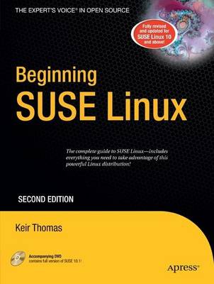 Book cover for Beginning SUSE Linux