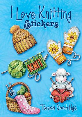 Book cover for I Love Knitting Stickers