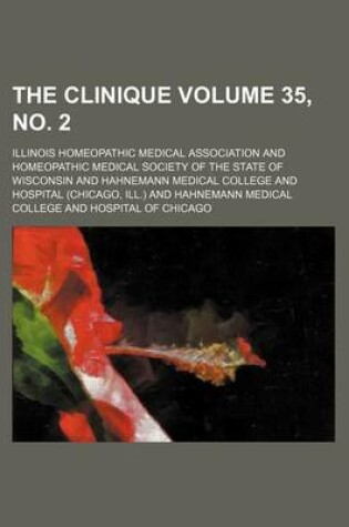 Cover of The Clinique Volume 35, No. 2