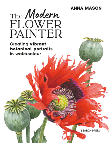 Book cover for The Modern Flower Painter