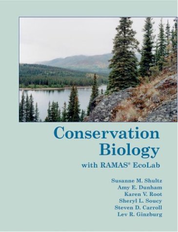 Book cover for Conservation Biology with Ramas Ecolab