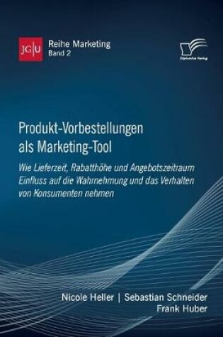 Cover of Produkt-Vorbestellungen als Marketing-Tool