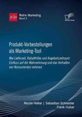 Book cover for Produkt-Vorbestellungen als Marketing-Tool