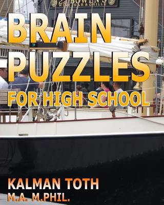 Book cover for Brain Puzzles for High School