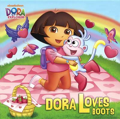 Book cover for Dora Loves Boots