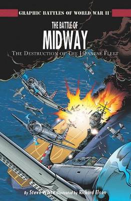 Book cover for The Battle of Midway