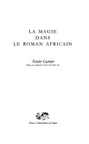 Book cover for La Magie Dans le Roman Africain