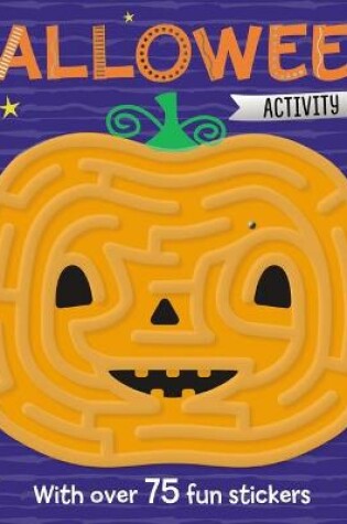 Cover of Maze Activity Books Halloween